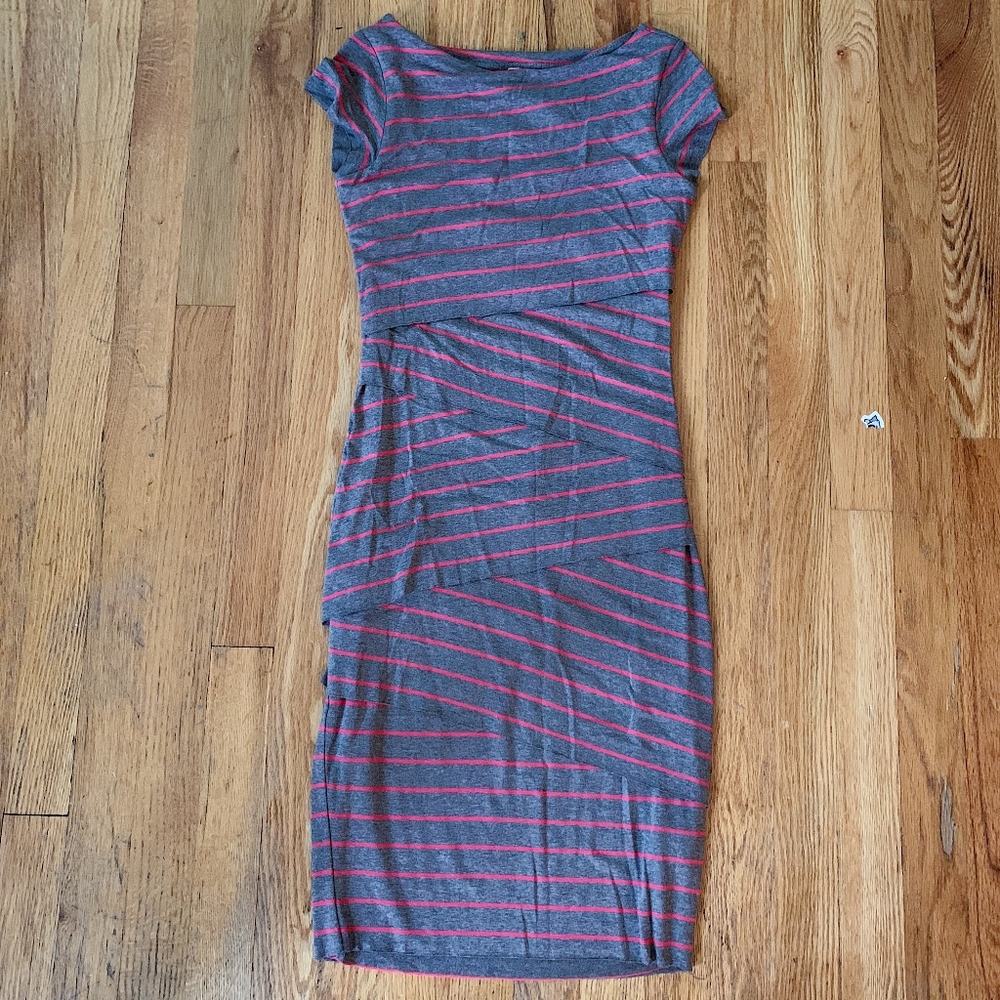 Anthropologie Bailey 44 Striped Column Dress